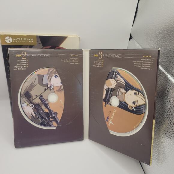 Gunslinger Girl The Complete Series DVD  2007 3-Disc Set Viridian Collection - Picture 5 of 8